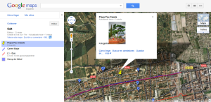 Google Maps “Mis sitios”